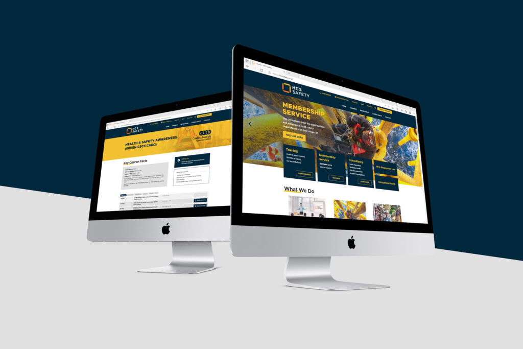 HCS Safety Website Interpro Technology Webdesign web development