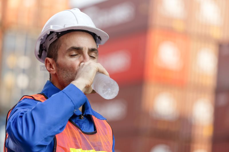 Working in hot weather